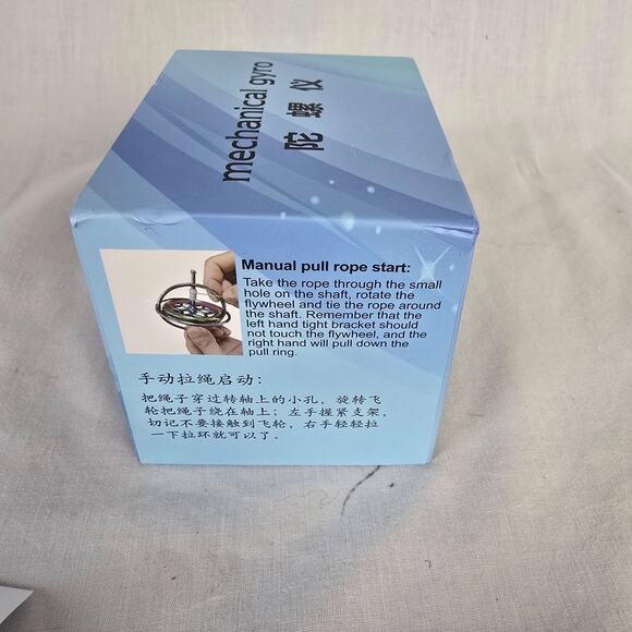 Metal Gyroscope Anti Gravity Rotating Balance Mechanical Gyroscope Teaching Tool - Picture 5 of 7